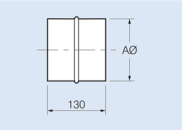 Dimension drawing for RSK.. Backdraft Shutters for In-line Fans 