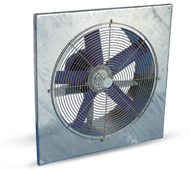 SQA Series - Square Plate Adjustable Pitch Axial Fans