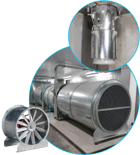 Axial Flow Fans
and Attenuators