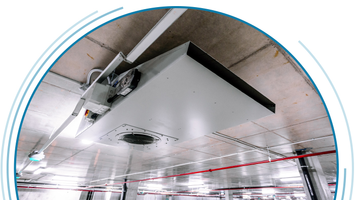 Figures 14(b). Typical JetVent fan installations