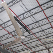 High volume fan, low operating cost