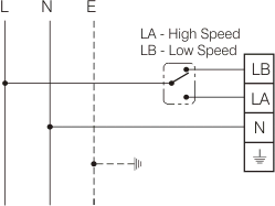 Wiring Diagram for TD Silent Series TD-250/100SIL